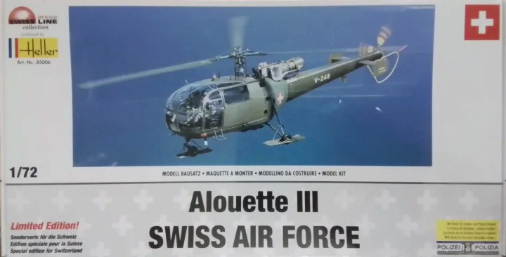 SUD AVIATION SA 316 / 319 ALOUETTE III 1/72ème Réf 80225 17553011