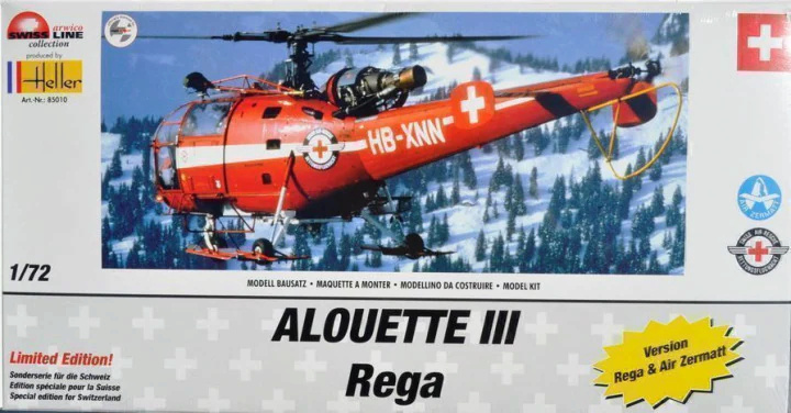 SUD AVIATION SA 316 / 319 ALOUETTE III 1/72ème Réf 80225 96655611