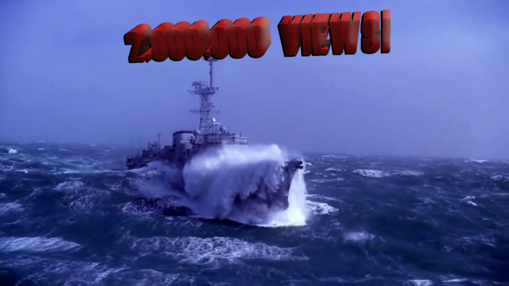 Warship's official video "Heavy Sea" exceeded 2,000,000 views!!! Youtub10