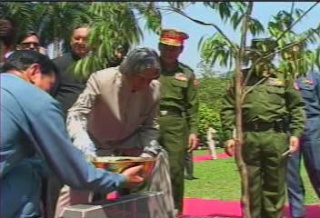 President of the Republic of India Visited  Myanmar in 2006 1811