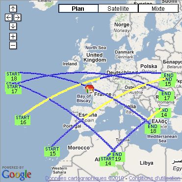 Les Dates & Heures de passages d'ISS...  Passag32