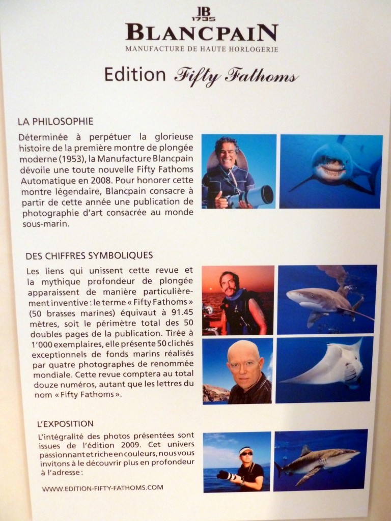 Exposition Blancpain Fifty Fathoms - Page 2 P1010521