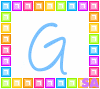 alphabet complet clignotant G16