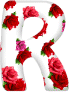 alphabet complet avec des fleurs R68