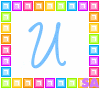 alphabet complet clignotant U51