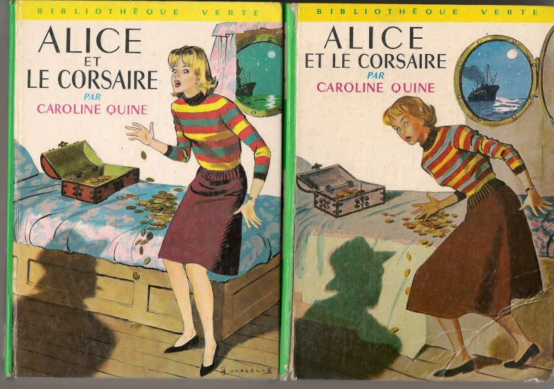 ALICE ET LE CORSAIRE : DEUX VARIANTES DE COUVERTURES Alice010