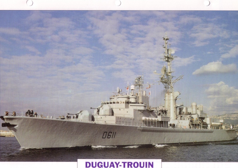 Frégates De Grasse, Tourville et Duguay-Trouin (type F67) - Page 2 Duguay10