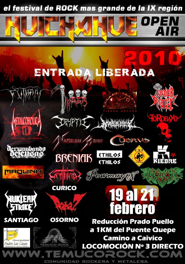 FESTIVAL !! HUICHAHUE OPEN AIR !! 19 al 21 de FEBRERO Huicha10