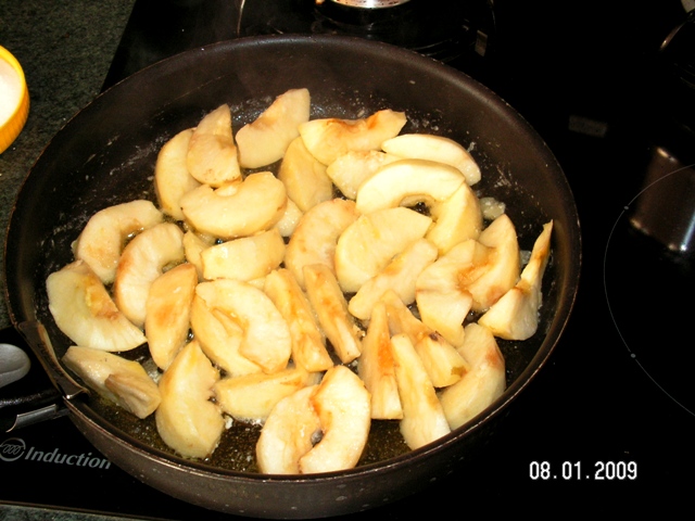 tatin de boudin aux pommes Pict0711