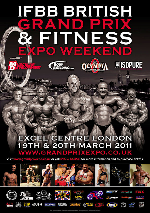 IFBB British Grand Prix 2011 (19-20 Mars) Poster12