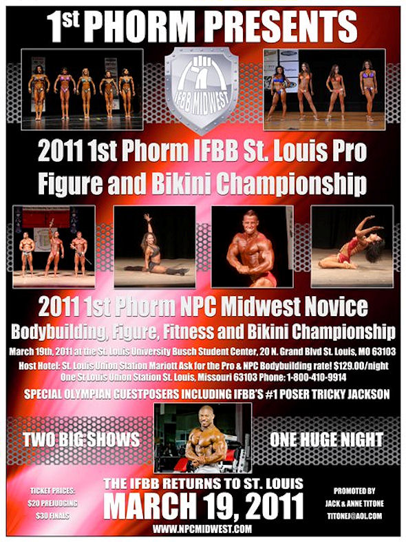 IFBB St Louis Pro 2011 (19 Mars) Poster14