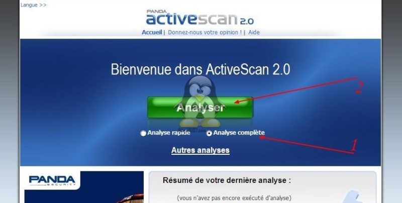 Tuto Panda ActiveScan avec Firefox A210