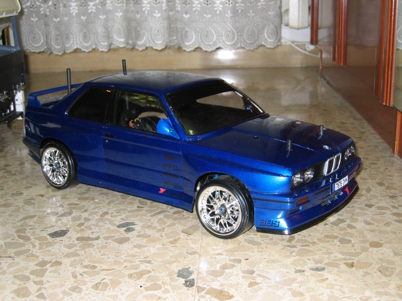 yokomo + body M3,E30 tamiya. 00212