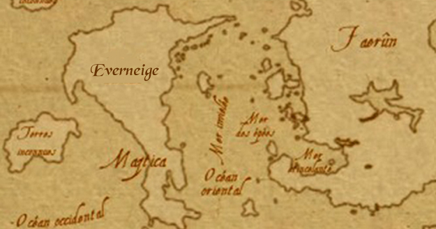 Situation géographique d'Everneige Everne14