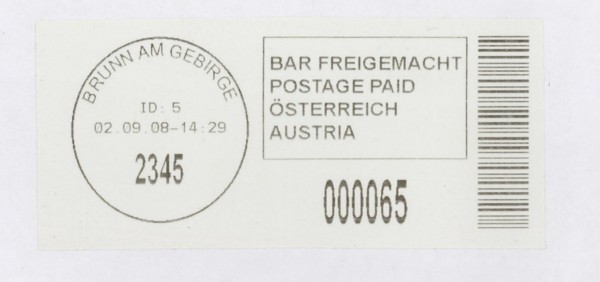 österreich - Riposte-OPAL: Bar-Codes in Österreich At-bru10