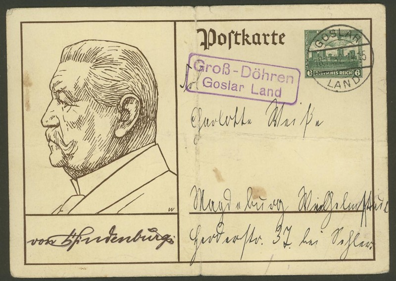 nach - Deutschland - Landpoststempel (Poststellenstempel) Groay_10
