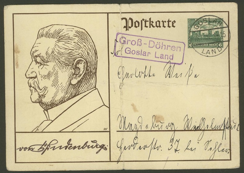 Deutschland  -  Landpoststempel (Poststellenstempel) Groay_10