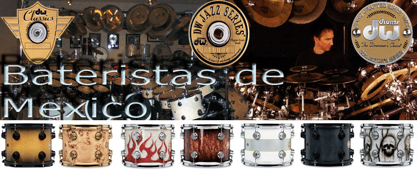 bateristas de mexico y latinoamerica