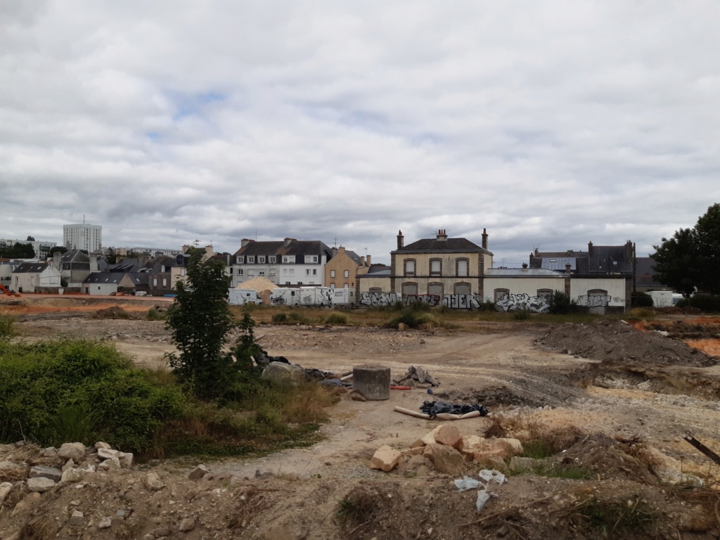 ex ligne Voie unique (Rosporden) La Boissière - Concarneau Voie verte n°7 20220518