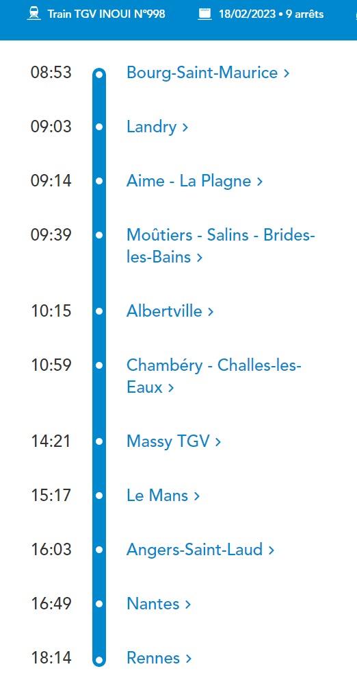 TGV Neige 18 25 février 2023 retour Alpes vers Bretagne Bourg_12