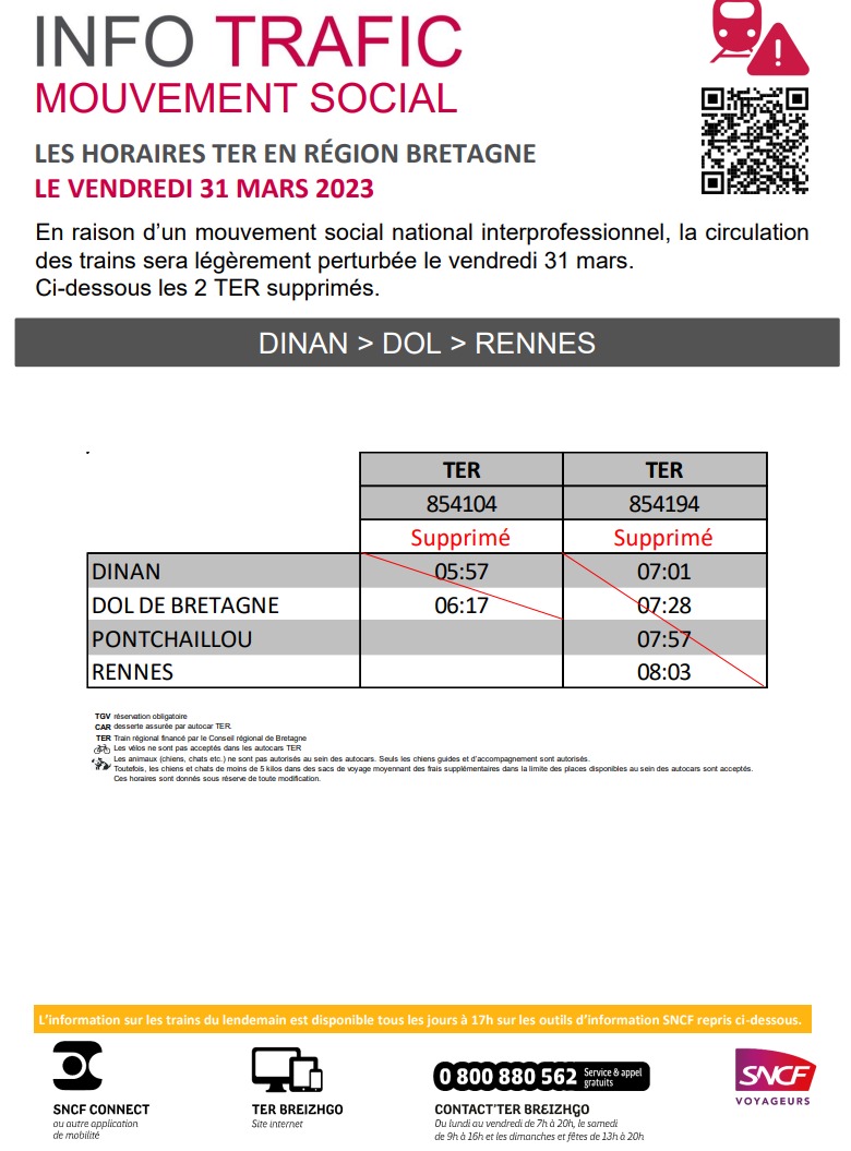 perturbations vendredi 31 mars matin de Dinan Dol vers Rennes Capt1060