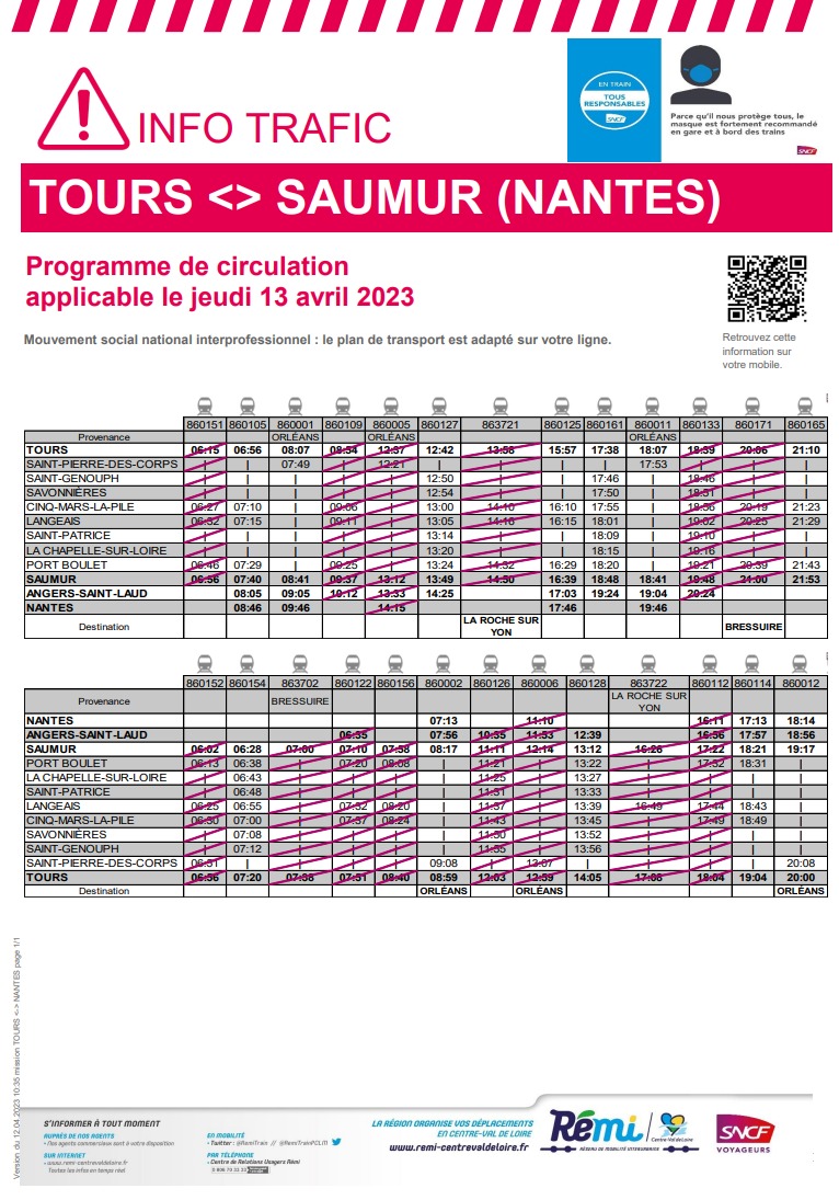 Greve jeudi 13 avril 2023 Nantes Tours Capt1238