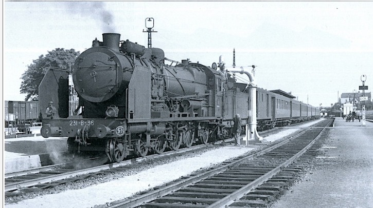 Lamballe Dinan Dol Lison Chaix ETAT mai 1914 SNCF 1956 1970 1971 1972 1974 été 1980 été 1995 sept 2009 Capt1365