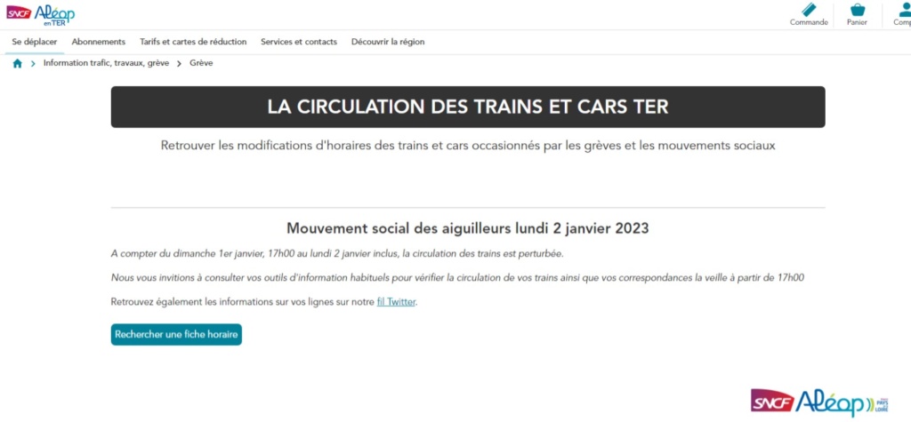 Greve des aiguilleurs dimanche 1er lundi 2 janvier 2023 Captu250