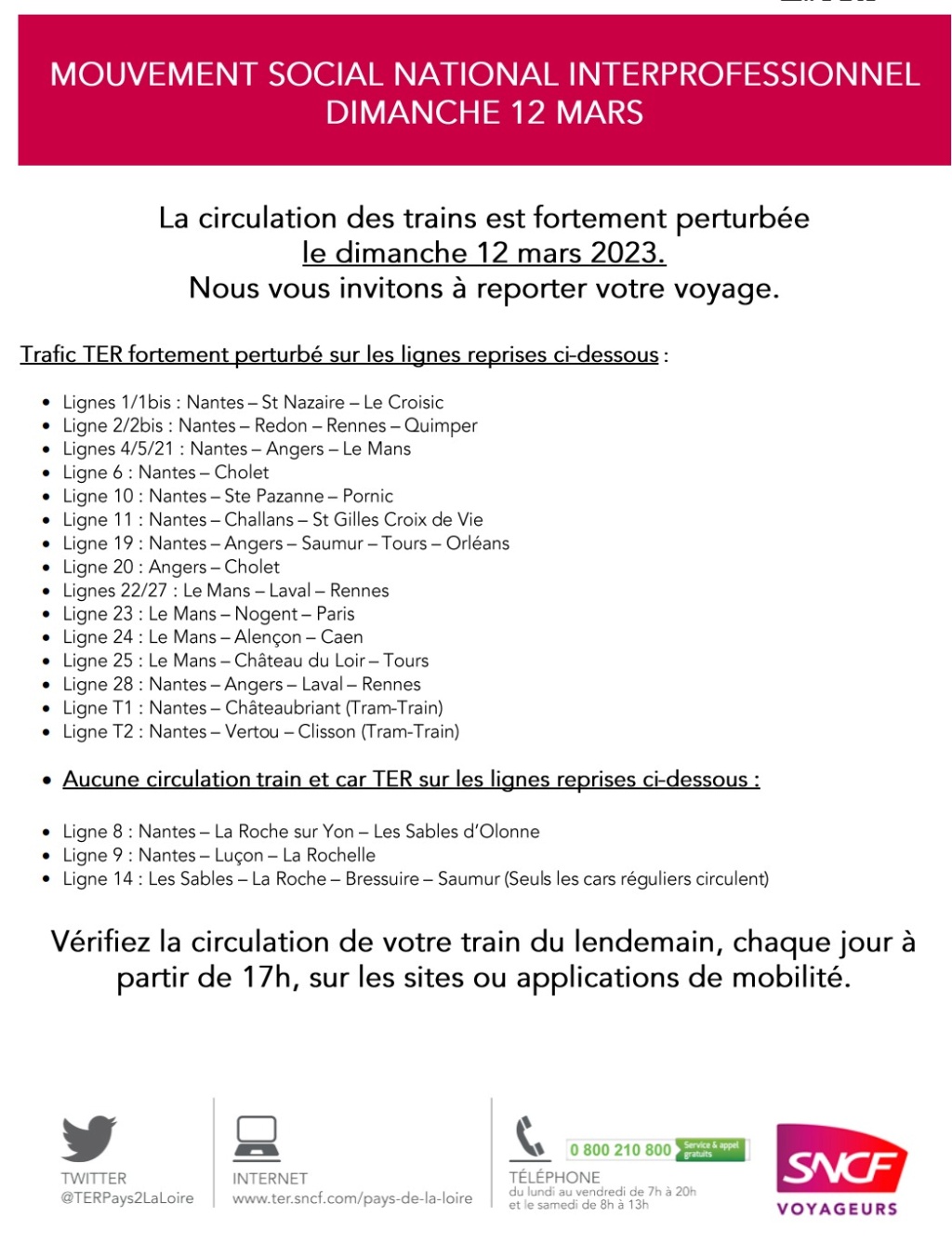 TER Pays de la Loire programme dimanche 12 mars 2023 Captu541