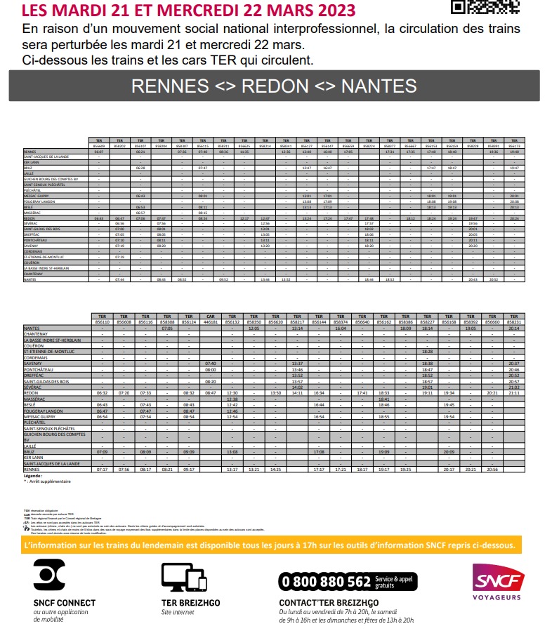 TER Bretagne mardi 21 et mercredi 22 mars 2023 Captu800