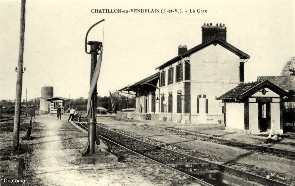 Horaires Chaix ETAT ligne Vitré Fougères Pontorson et SNCF Vitré Fougères Chatil12