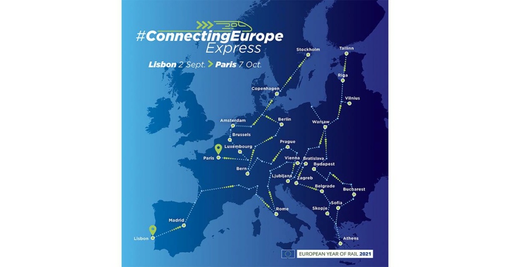 Connecting Europe Express 2 septembre 7 octobre 2021 Connec10