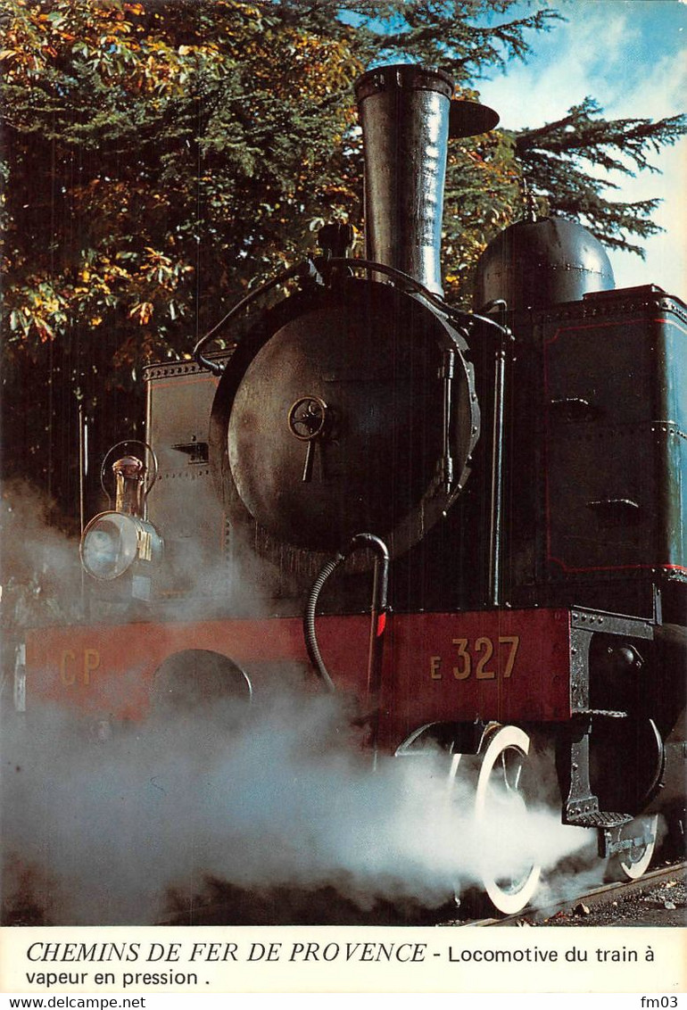 locomotive vapeur 230T - E 327 ex Réseau Breton Train des Pignes CP Cp_loc10