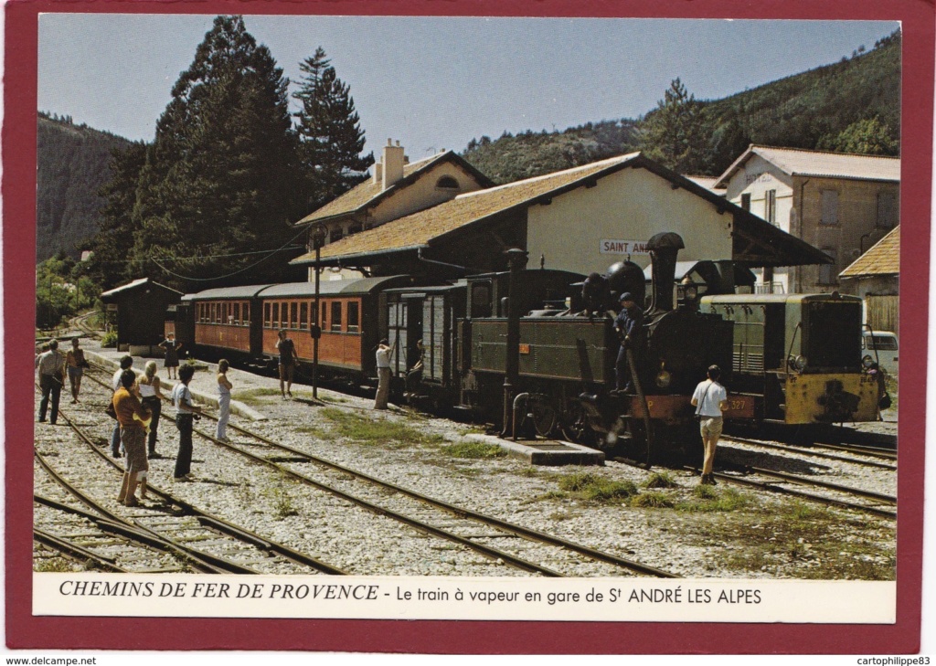 locomotive vapeur 230T - E 327 ex Réseau Breton Train des Pignes CP Cp_st_10