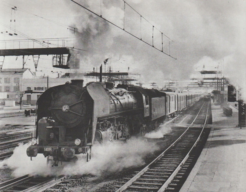 LE MANS de la vapeur au TGV photos de 1937 à nos jours Image312