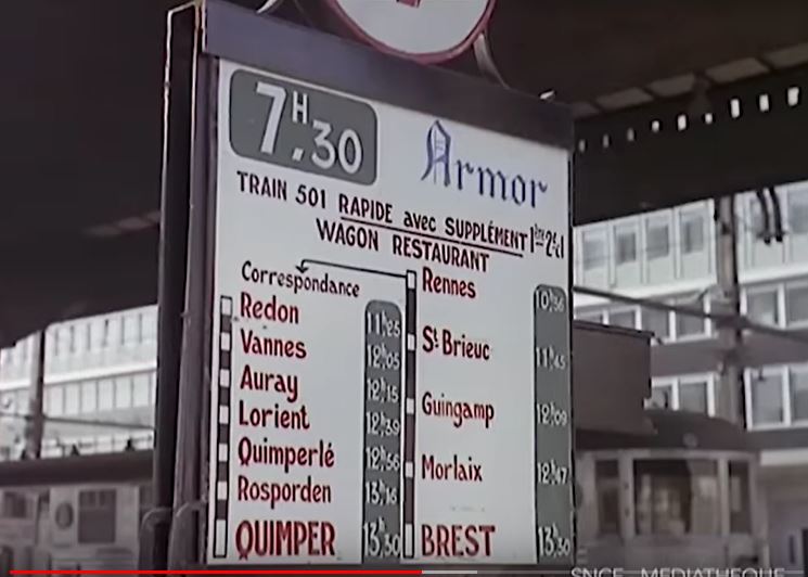 vidéo YouTube l'Armor en 1965 train rapide Paris Brest L_armo10