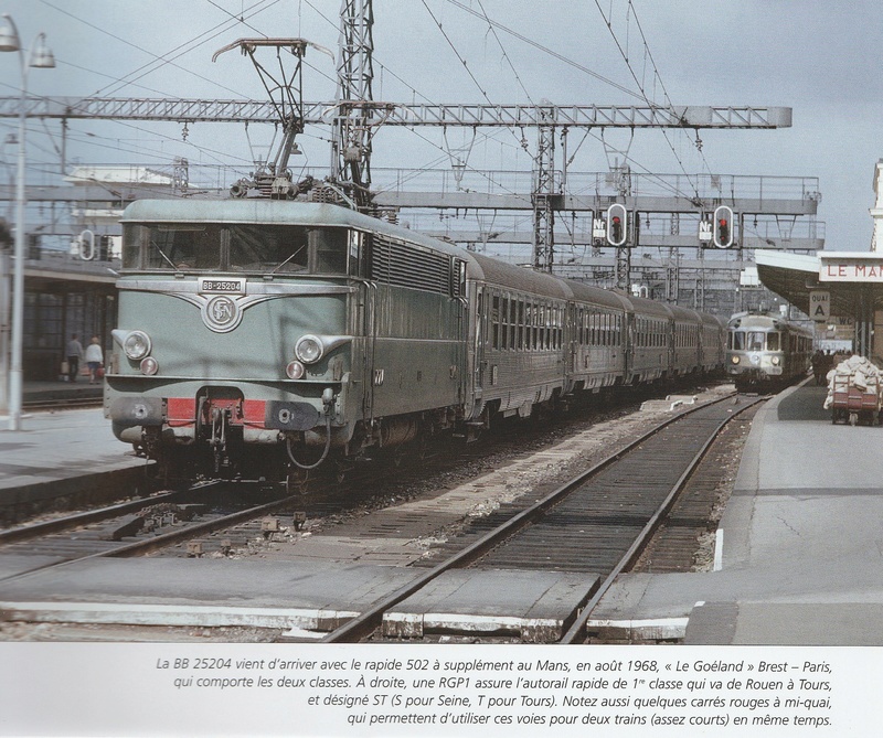 LE MANS de la vapeur au TGV photos de 1937 à nos jours Le_man28