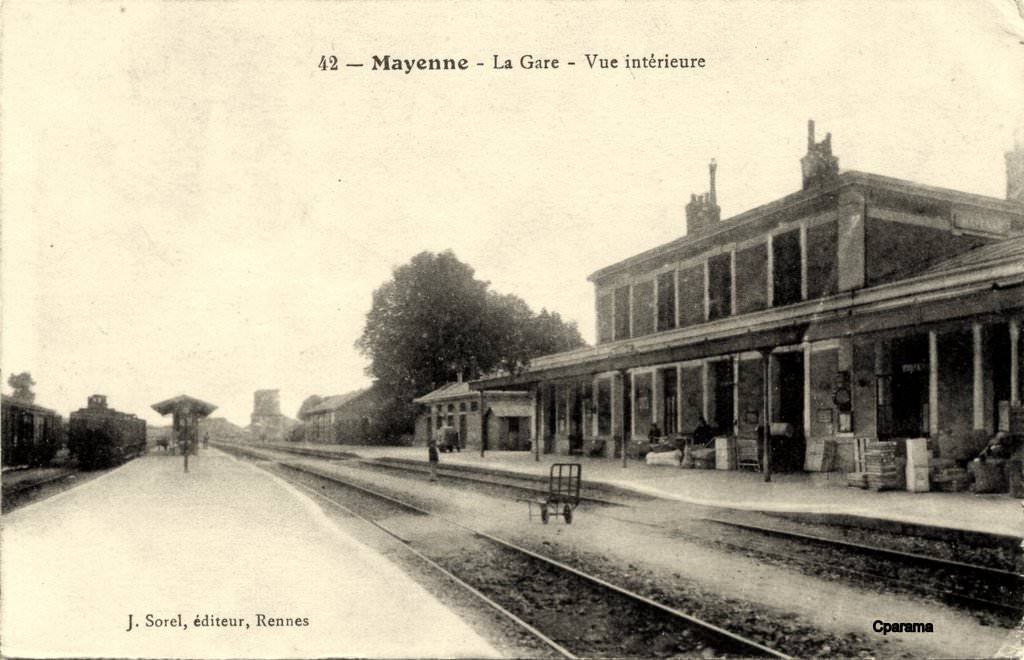ligne Laval - Mayenne - Domfront - Flers - Caen horaire Mayenn10