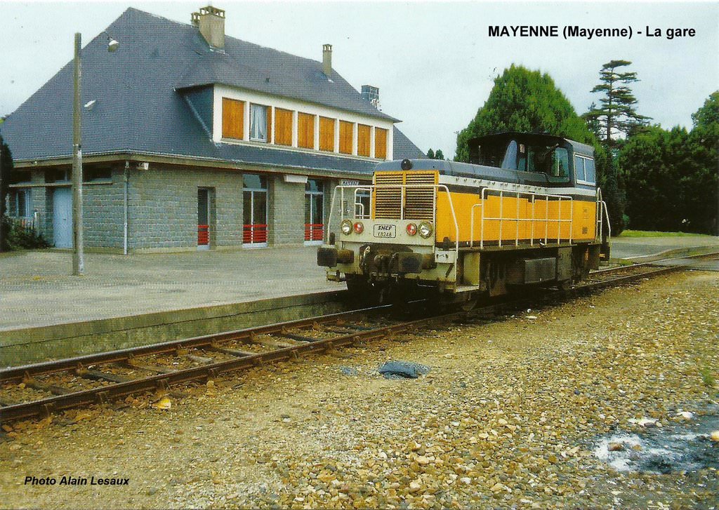 ligne Laval - Mayenne - Domfront - Flers - Caen horaire Mayenn13