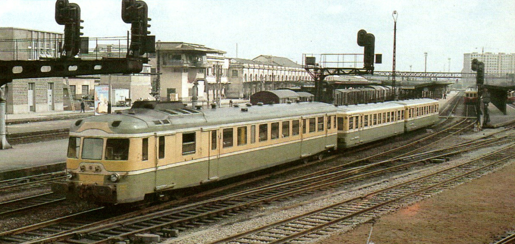 Rennes photos locomotives électriques et diésel en gare et au dépôt Rennes76