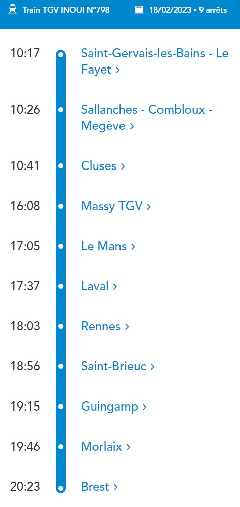 TGV Neige 18 25 février 2023 retour Alpes vers Bretagne St_ger12