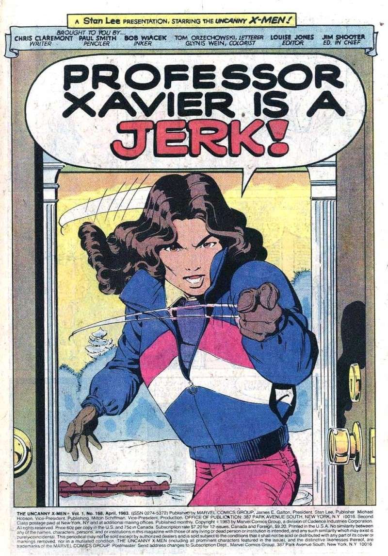 Kaio's ongoing X-Men journal Xavier10