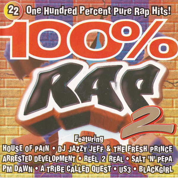 100% Rap Hits Vol.2 (CD Album) NILSONMIX@ Portad11