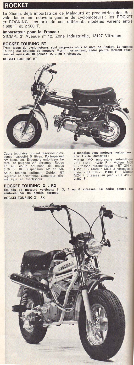 Numéro spécial Moto revue 1976 Rocket10