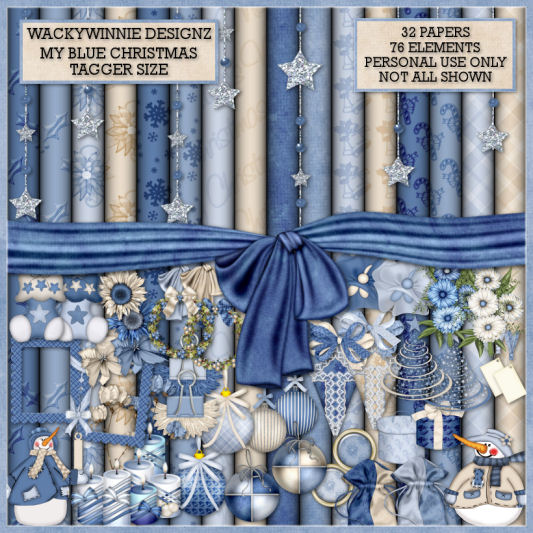 Kit : My Blue Christmas Wwdmyb10