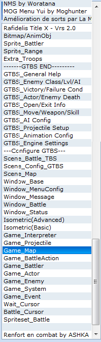 Problème avec le GTBS au niveau de la vitesse de mouvement des monstres Listes10