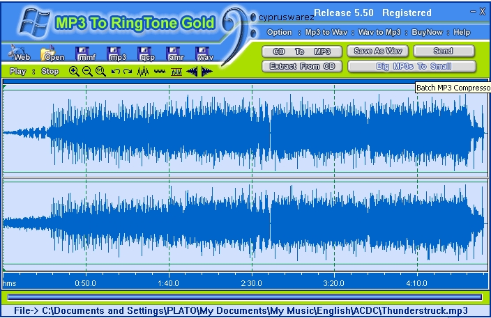 MP3 To Ringtone Gold V5.50 | Full & Complete | Nzit5f10