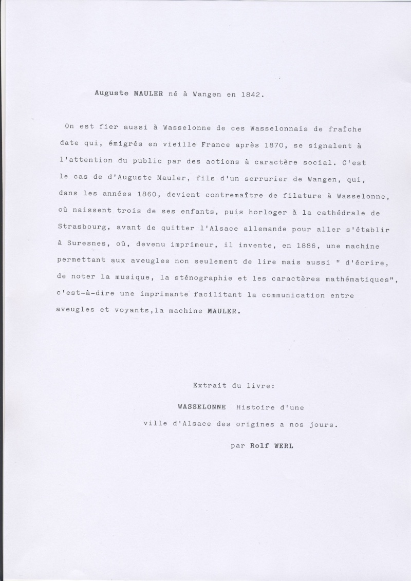 Auguste Mauler: l'inventeur de la machine à écrire le braille. Image017