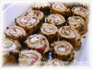 Hors-d'oeuvres : petites toasts et bouchées Pict0610