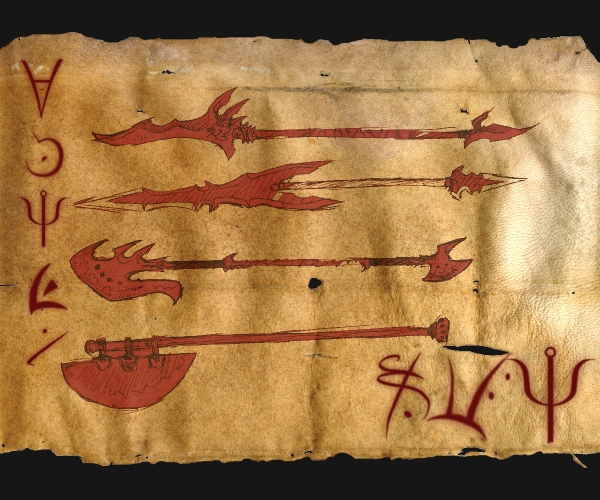 The Unholy Equipment of the Cult of Jashin (Complete, Will be linked to Clan App) Sacred11